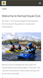 Mobile Screenshot of nomadkayakclub.co.uk